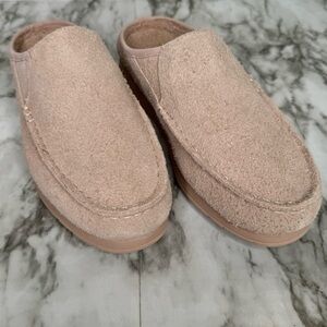 Sperry Women’s Moc-sider Suede‎ Clog in Rose- Sz 7